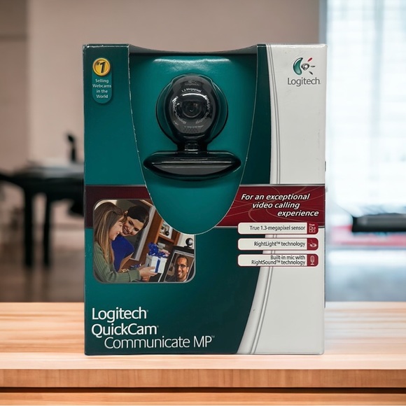 Logitech QuickCam MP-960 Webcam USB 1.3MP Camera with RightLight Technology - Picture 1 of 7